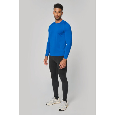 T-shirt segunda pele de desporto de manga comprida